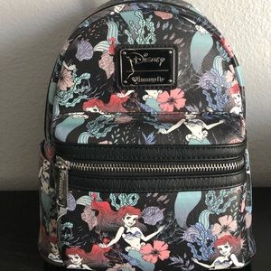 Disney Loungefly Ariel backpack never used.